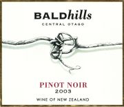 Pinot Noir_Baldhills 2003